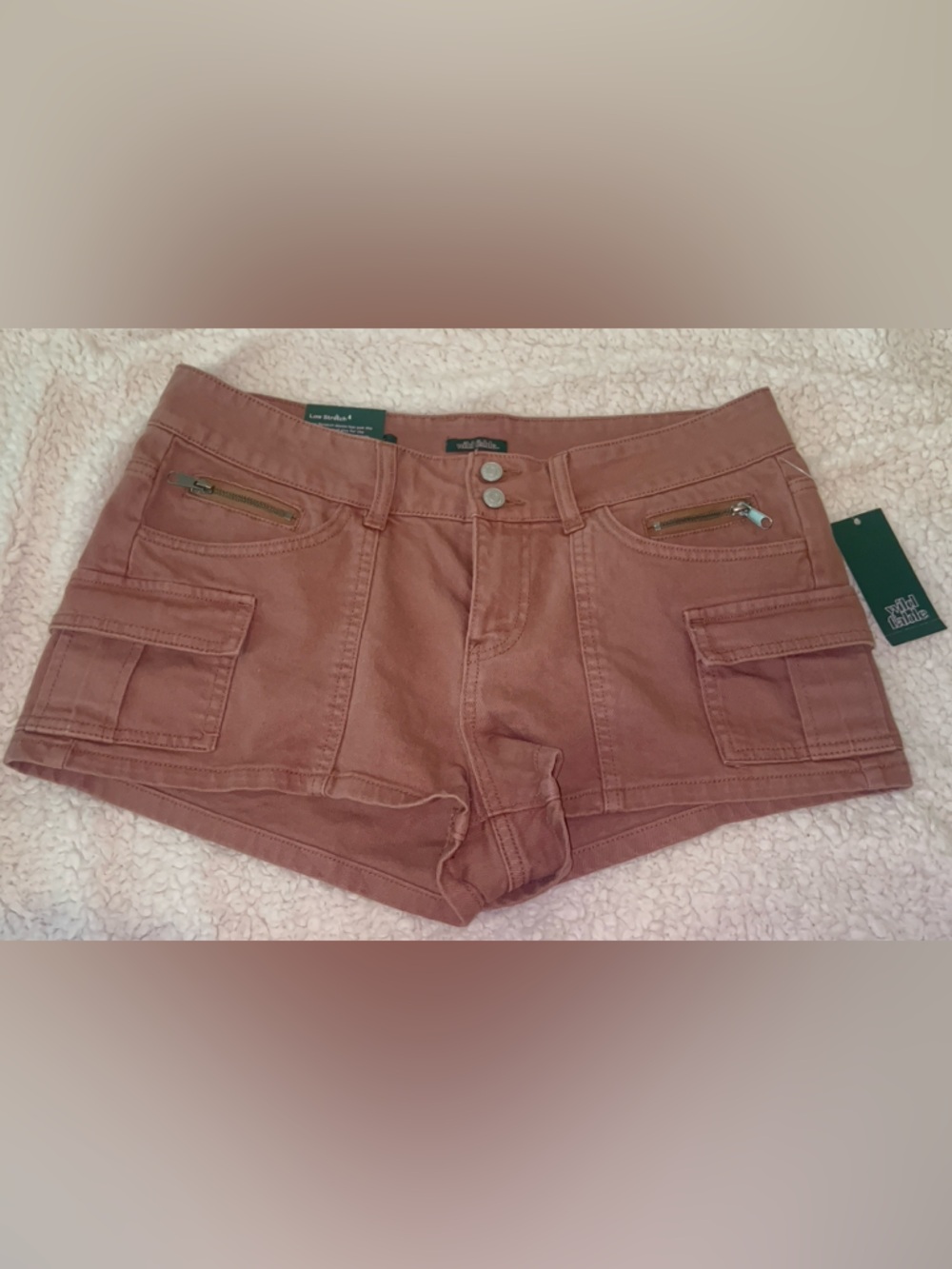 Target Wild and Fable cargo jean shorts
